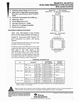 DataSheet SN74HCT574 pdf